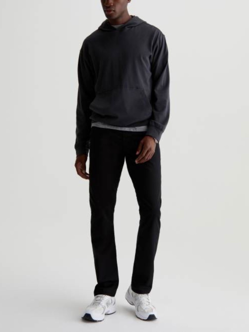 AG Adriano Goldschmied Evertt Men’s Slim Straight Jean size 34/30 True Black